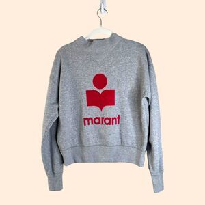 Isabel Marant Etoile Moby Mock Sweatshirt